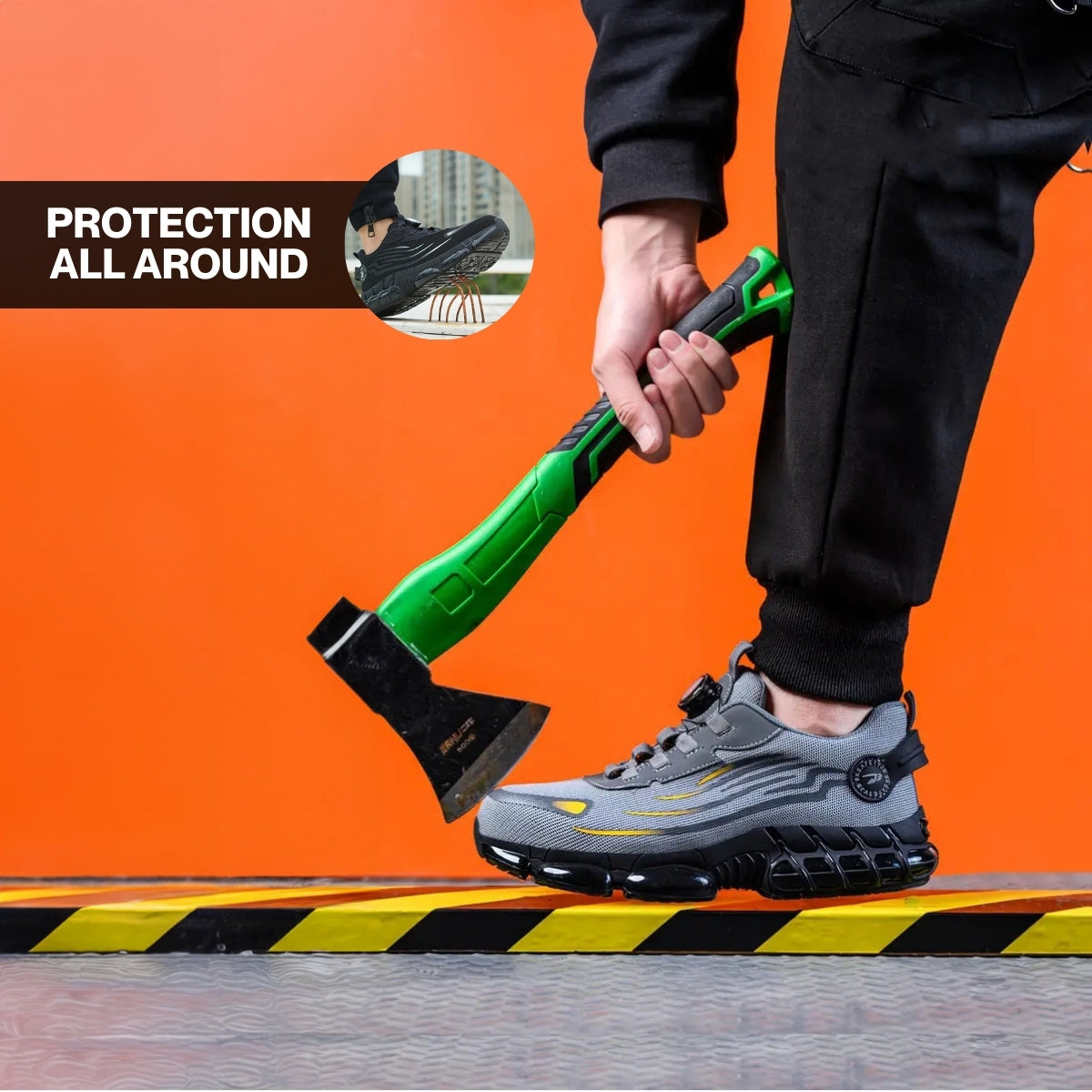 Axon - Healthy & Protective Steel Toe Sneakers Black Friday