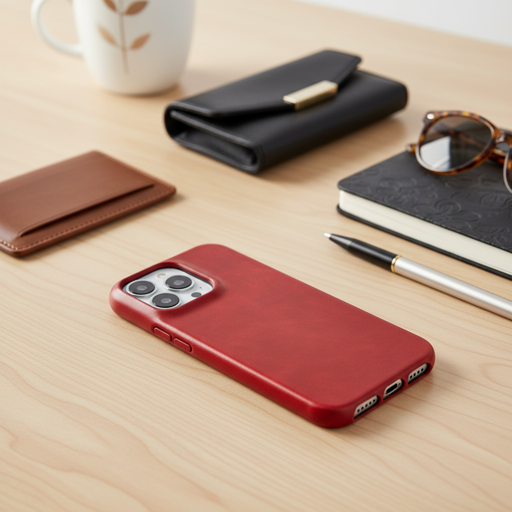 Koadclo | Oil Wax Genuine Leather Apple iPhone Case