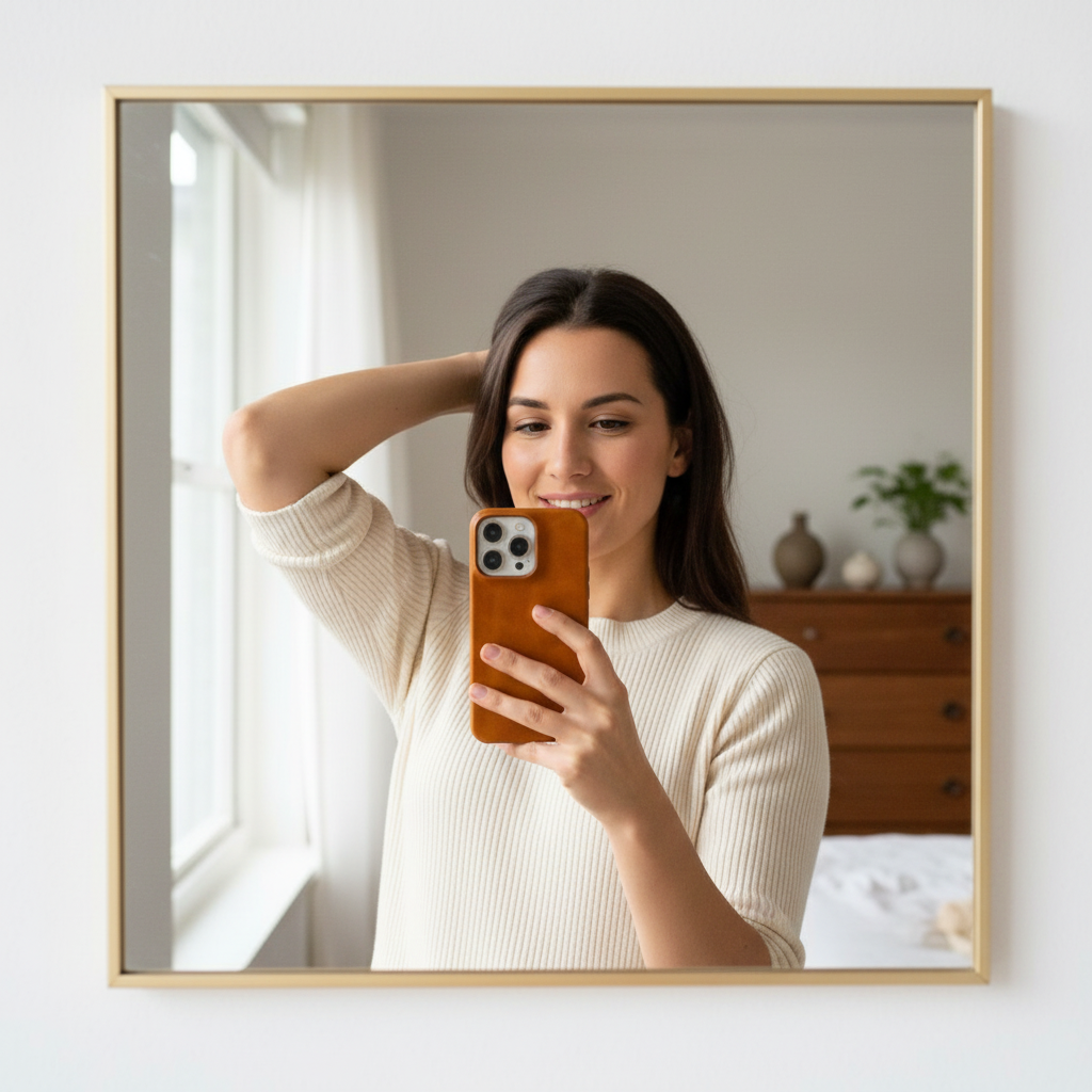 Koadclo | Oil Wax Genuine Leather Apple iPhone Case