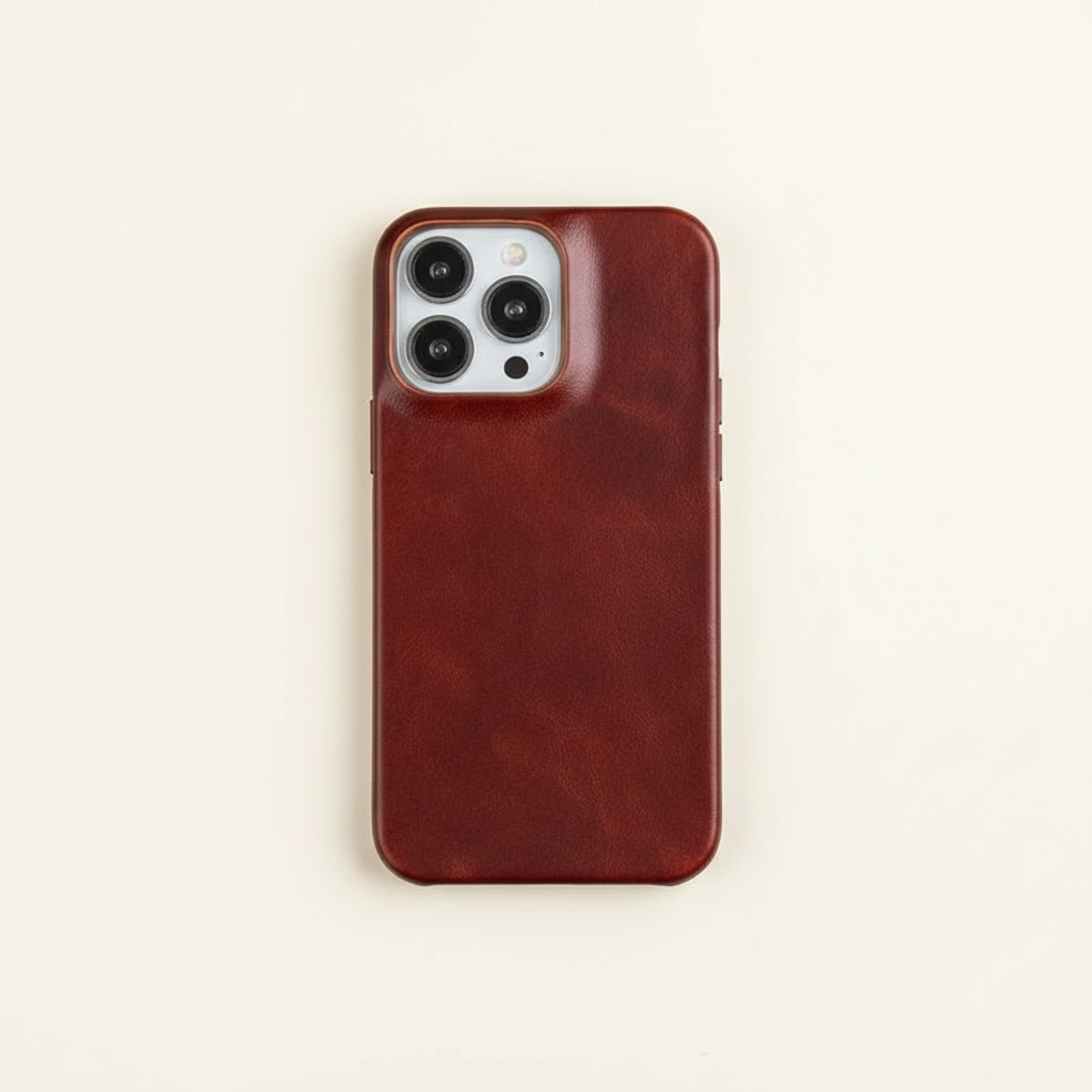 Koadclo | Oil Wax Genuine Leather Apple iPhone Case
