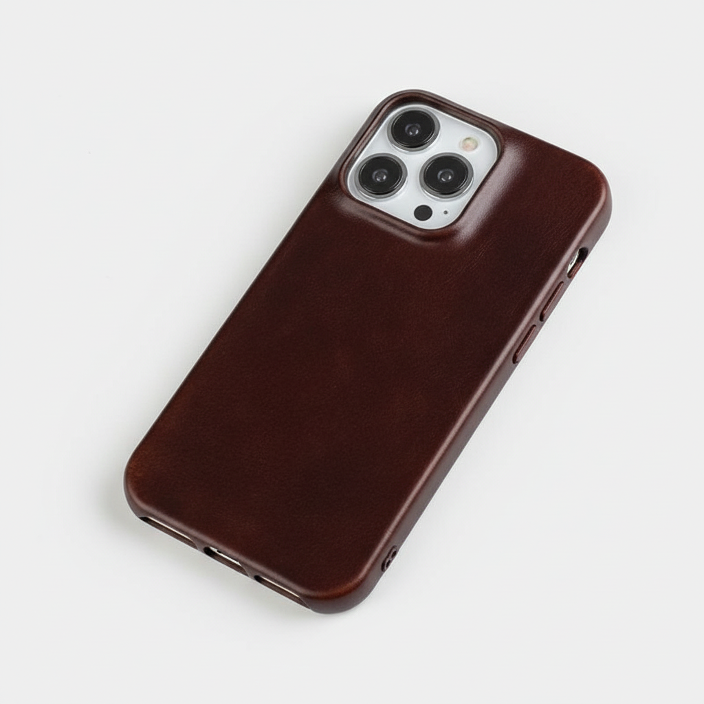 Koadclo | Oil Wax Genuine Leather Apple iPhone Case