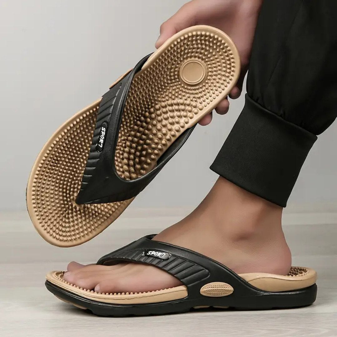 Koadclo | Reflexa – Acupressure Massage Slippers – Reflexology Foot Massage Sandals for Pain Relief
