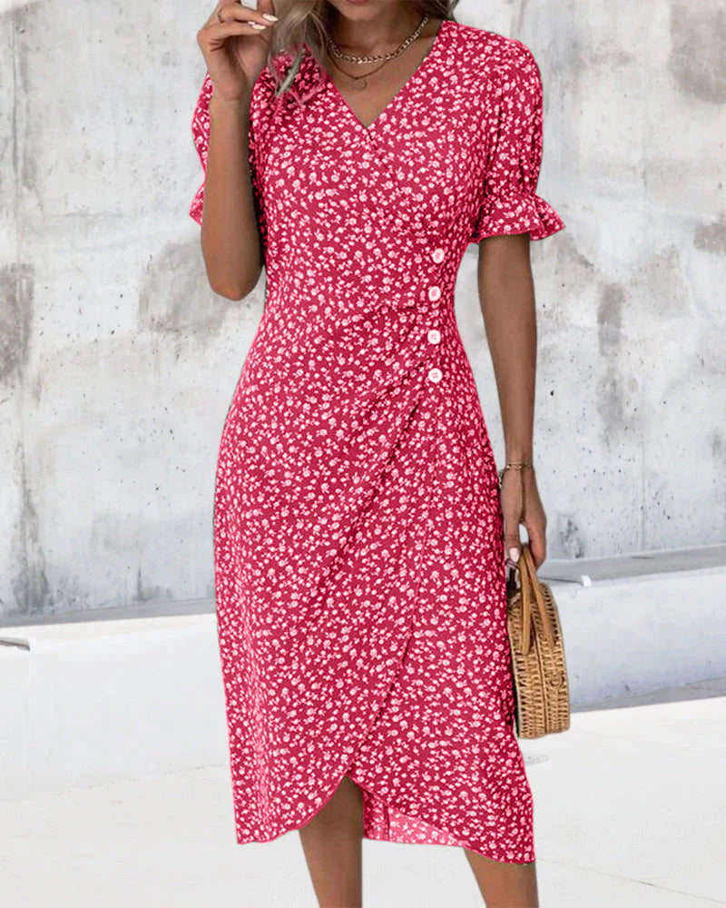 Vesper | Women’s Wrap Midi Dress