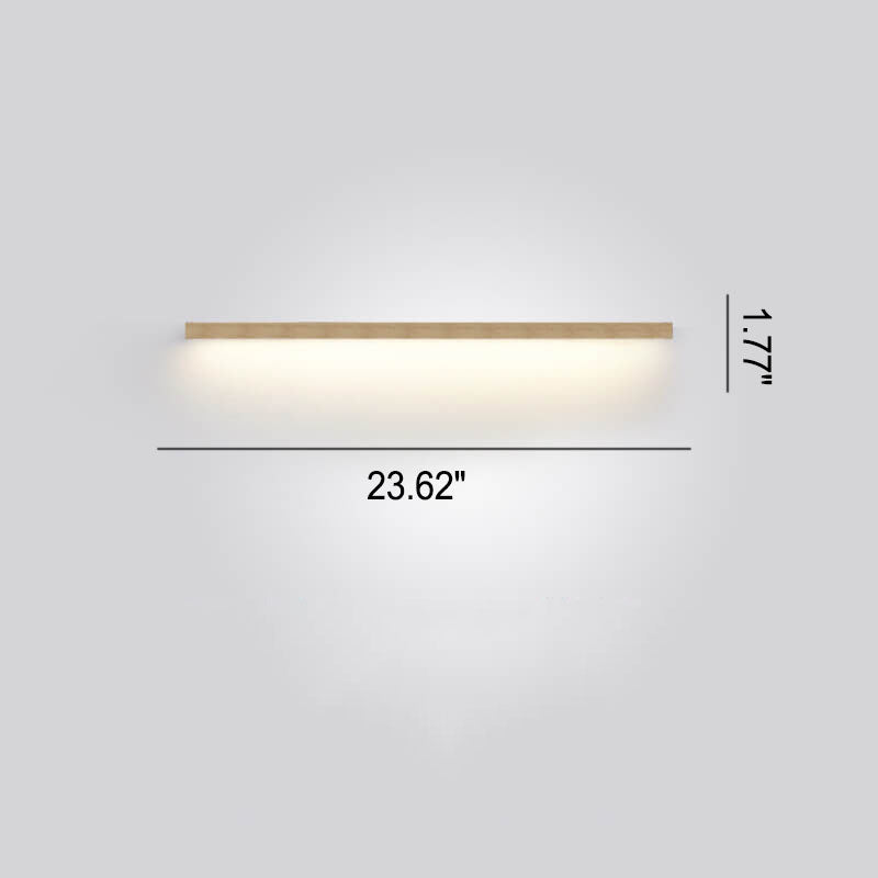 Koadclo | ZenBeam Japanese LED Wall Light - Solid Wood Modern Accent Lighting