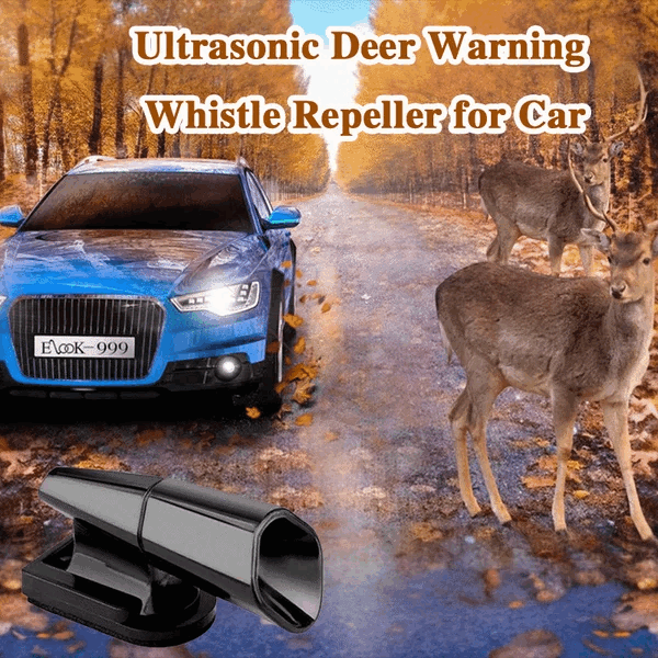 koadclo | Ultrasonic Deer Warning Signal Whistle Device for Car – Animal Alert Safety Tool