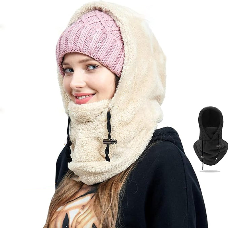 Koadclo | 3-in-1 Winter Hat – Warm Windproof Balaclava & Face Mask
