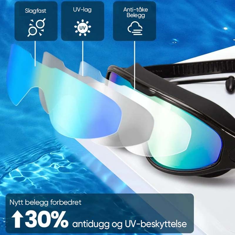 Koadclo | View Anti-Fog Swim Goggles