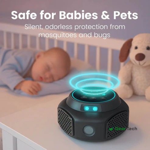 Koadclo | Plug-In Ultrasonic Rat Repellent – Chemical-Free, Silent, Covers Up to 3200 sq. ft. for Indoor & Outdoor Use