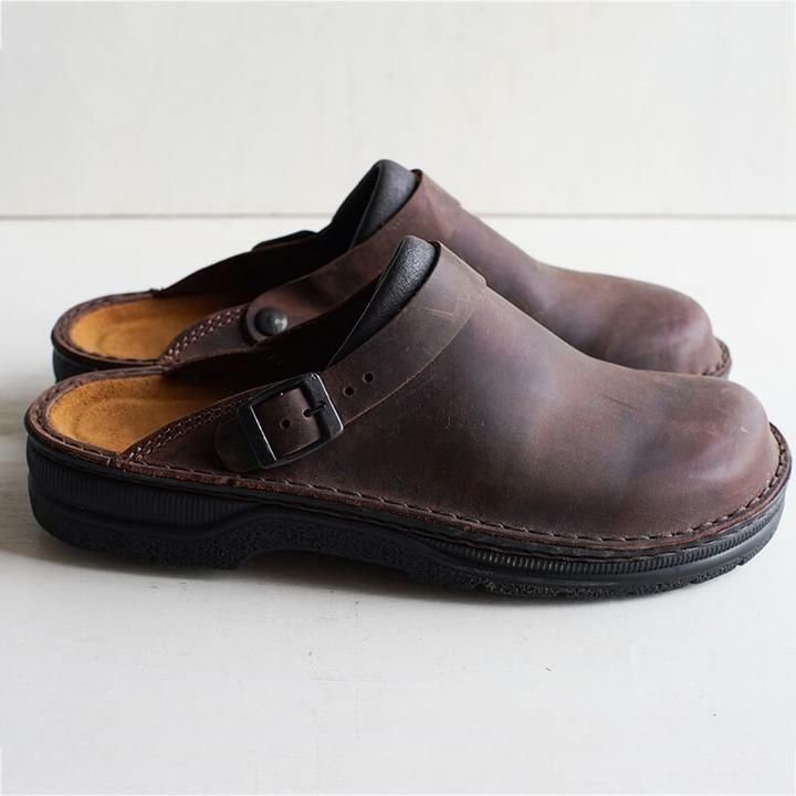 koadclo | Leather Slip On Clogs for Men and Women