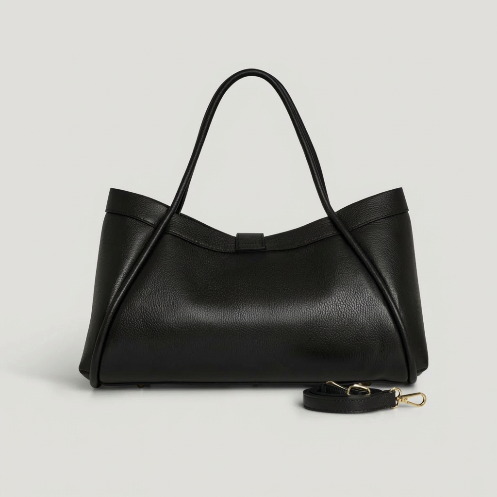 Koadclo|Elegant Large Genuine Leather Bag Made in Italy – 45x25x20