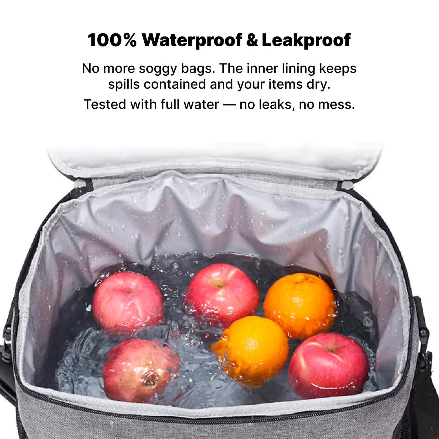 koadclo | 33L Waterproof Cooler Bag – Insulated, Spacious & Ideal for Picnics, Beach Days, Hiking, and Outdoor Activities