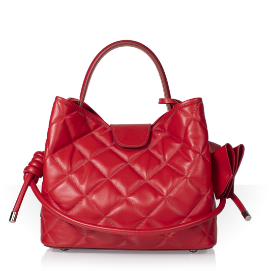 Koadclo|Sofia Matelassé Medium – Red