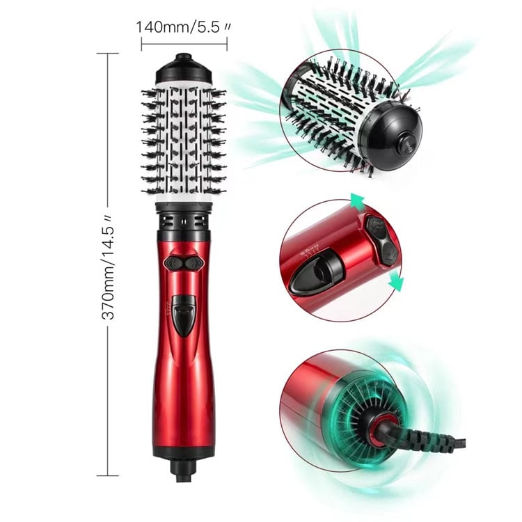 koadclo | Hot Air Brush - Hair Dryer and Volumiser Styler