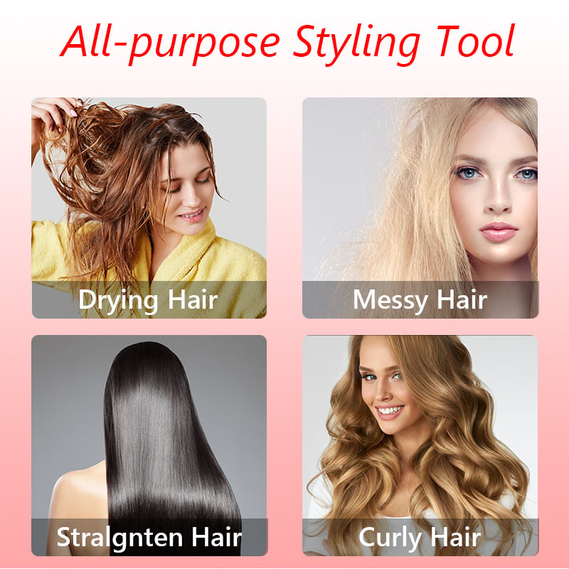 koadclo | Hot Air Brush - Hair Dryer and Volumiser Styler