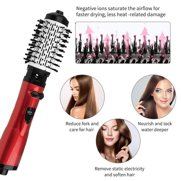 koadclo | Hot Air Brush - Hair Dryer and Volumiser Styler