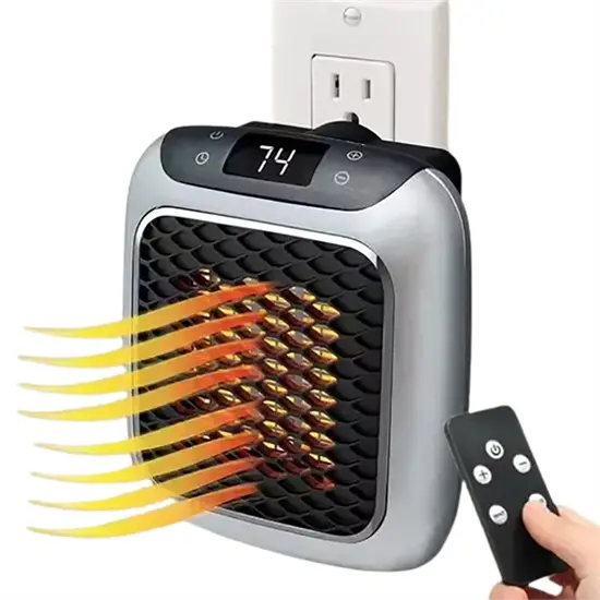 koadclo | Electric Ceramic Compact Room Heater - Timer & Safety Features