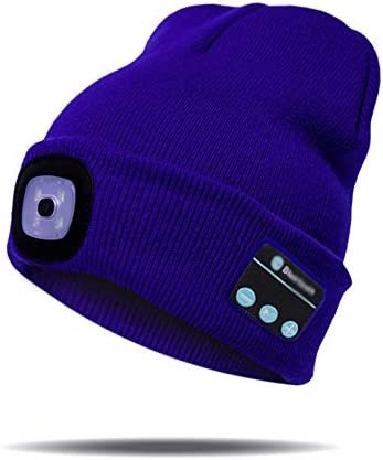 Koadclo | Bluetooth Beanie Hat with Light – Wireless Headphones Beanie for Winter & Hands-Free Calling