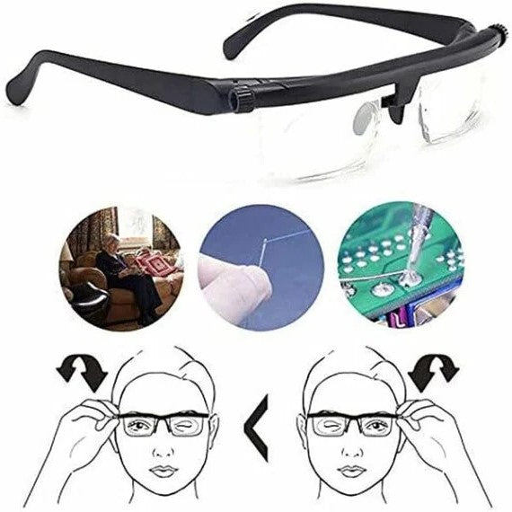 Koadclo | Adjustable Focus Glasses for Near & Far Vision