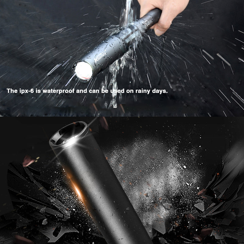Koadclo | Baseball Bat Shaped LED Flashlight – Aluminum Alloy, 3 Lighting Modes for Emergency & Utility Use