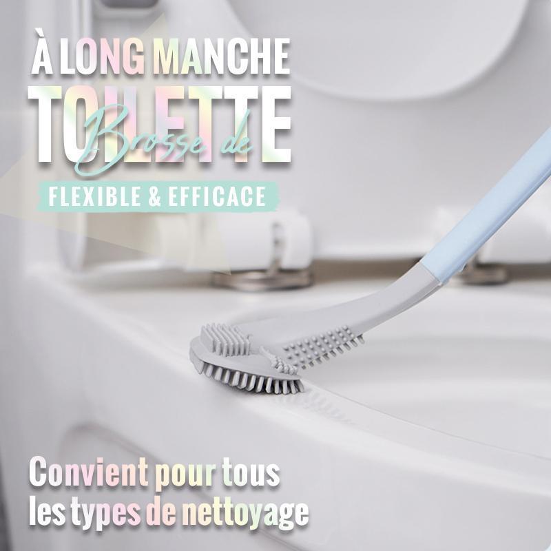 Koadclo | Long Handle Toilet Brush – Stainless Steel for Deep Cleaning