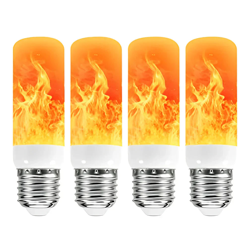 Koadclo | Flame Effect LED Lamp – 9W Realistic Fire Light for Home Ambiance
