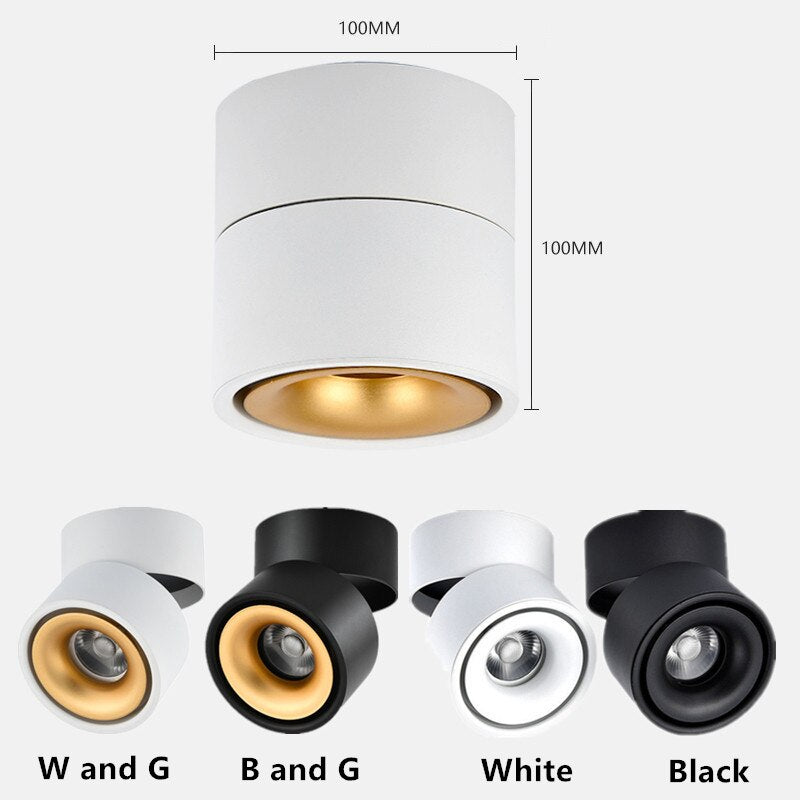 Koadclo | LED Ceiling Spotlight - 7W, 12W, 15W Options