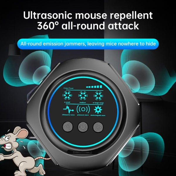 Koadclo | Plug-In Ultrasonic Rat Repellent – Chemical-Free, Silent, Covers Up to 3200 sq. ft. for Indoor & Outdoor Use