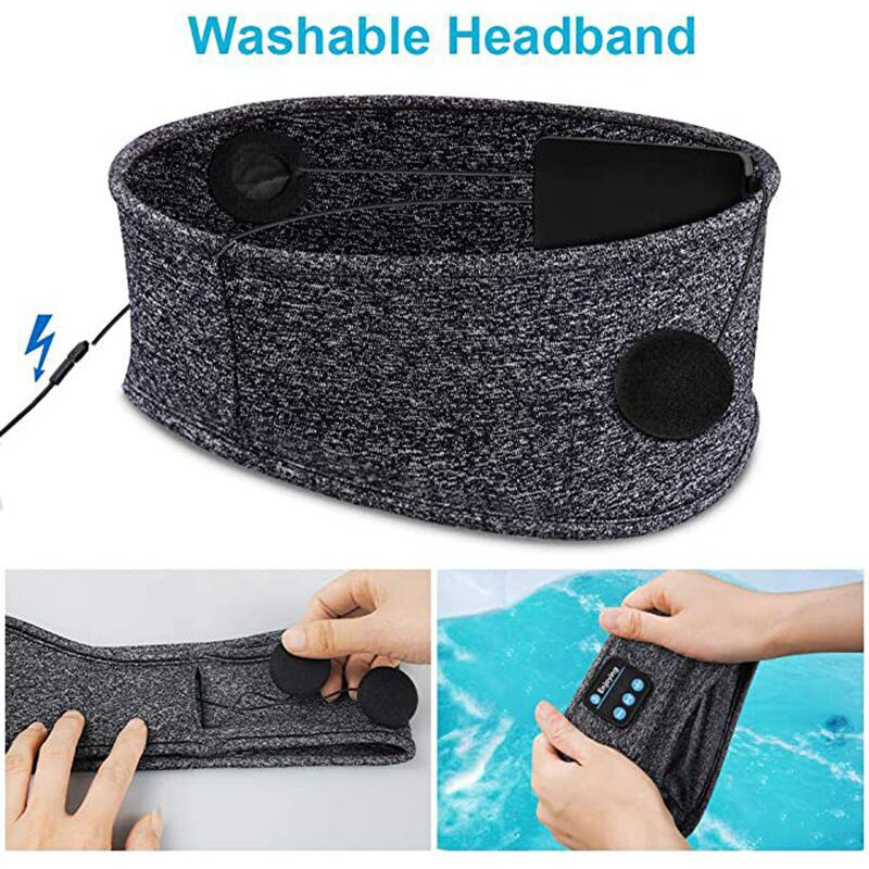 koadclo | Sleep Headphones - Wireless Bluetooth Headband for Sleeping