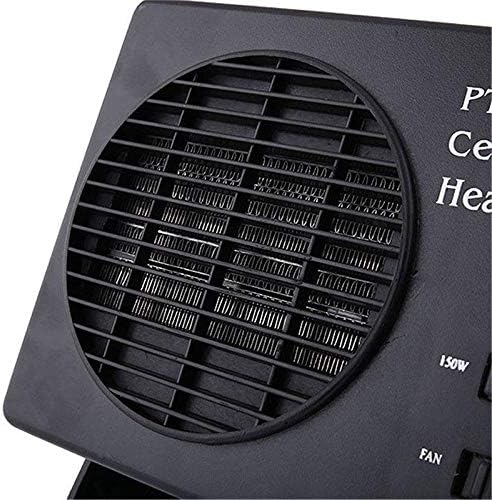 koadclo | 12V Ceramic Car Heater Fan | 150W-300W | Portable Defroster w/ Automatic Thermostat