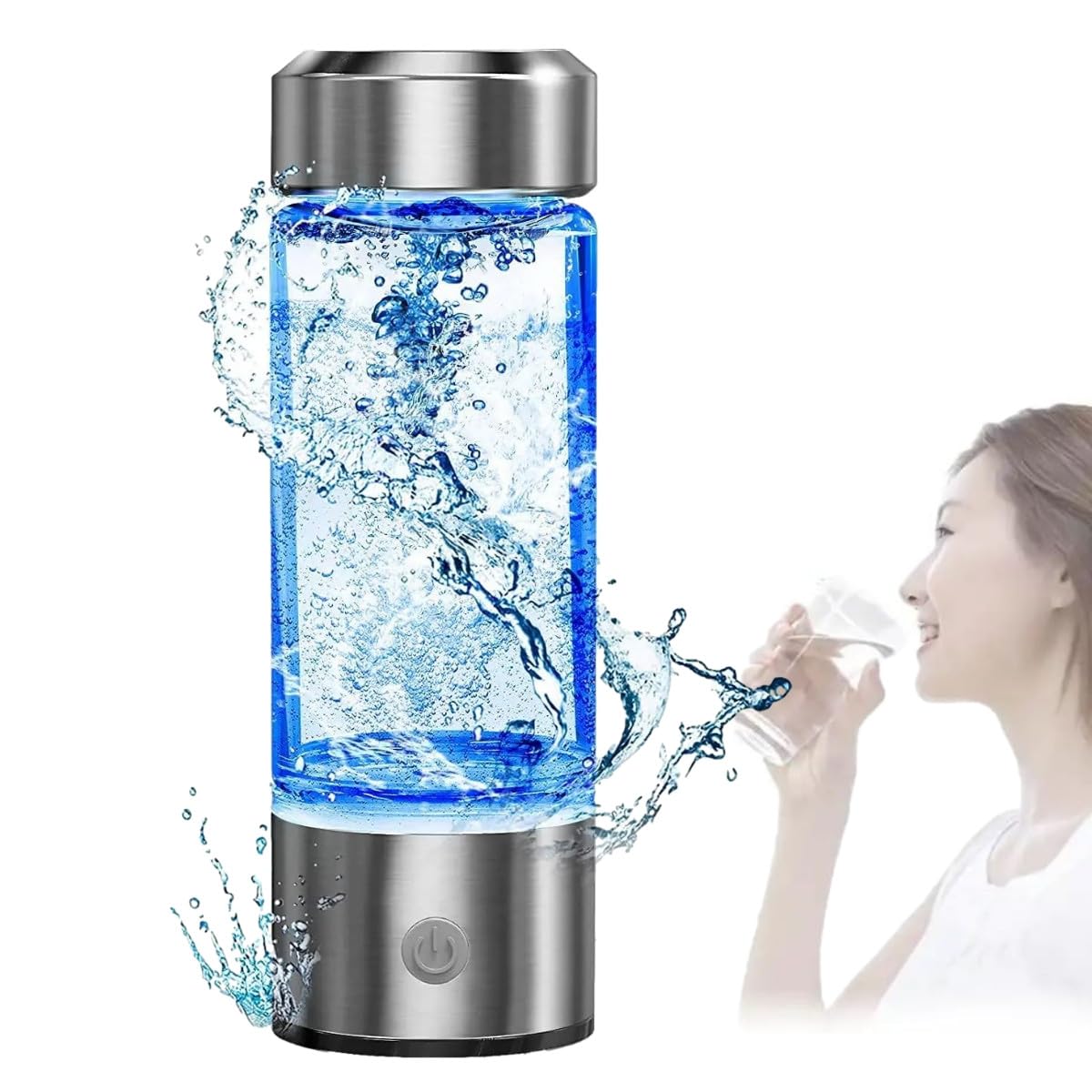 koadclo | Hydrogen Water Bottle - Portable Rechargeable BPA-Free Alkaline Water