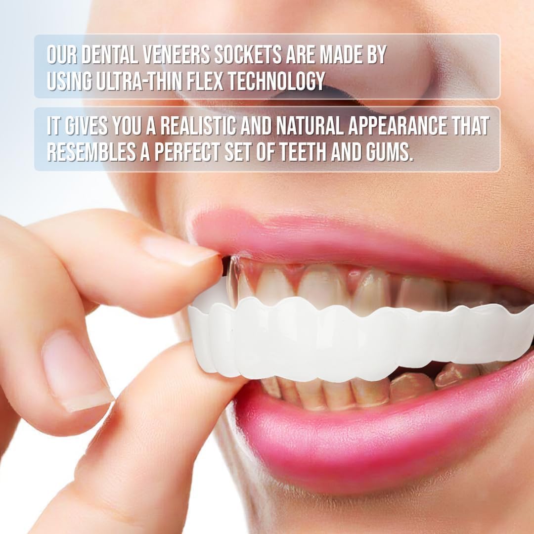 koadclo | Clip On Veneers - Natural Looking Fake Teeth