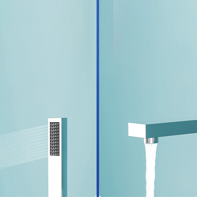 Koadclo | Modern Freestanding Bathtub Faucet - Copper Floor Mounted