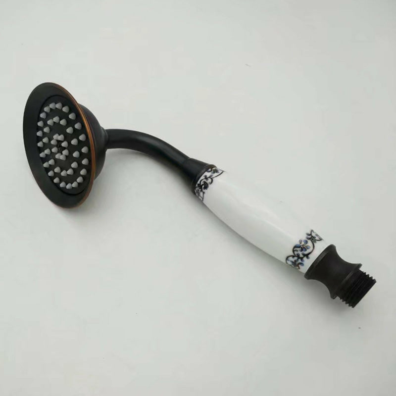 Koadclo | Traditional Handheld Shower Head with Hose - Polished Brass Wall Mounted