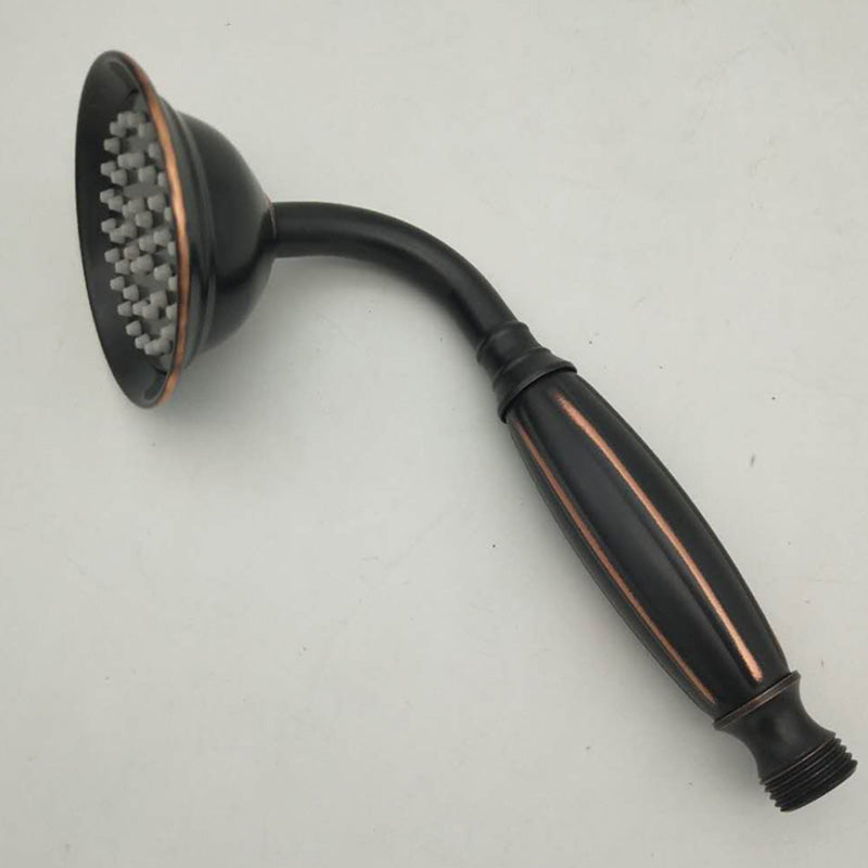Koadclo | Traditional Handheld Shower Head with Hose - Polished Brass Wall Mounted