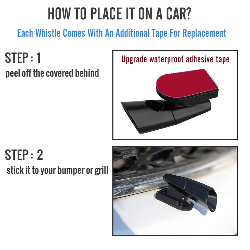 koadclo | Ultrasonic Deer Warning Signal Whistle Device for Car – Animal Alert Safety Tool