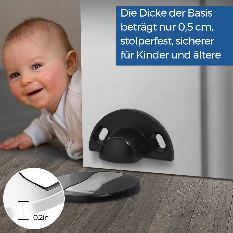 koadclo | Invisible Magnetic Door Stop – Stainless Steel Hidden Door Holder