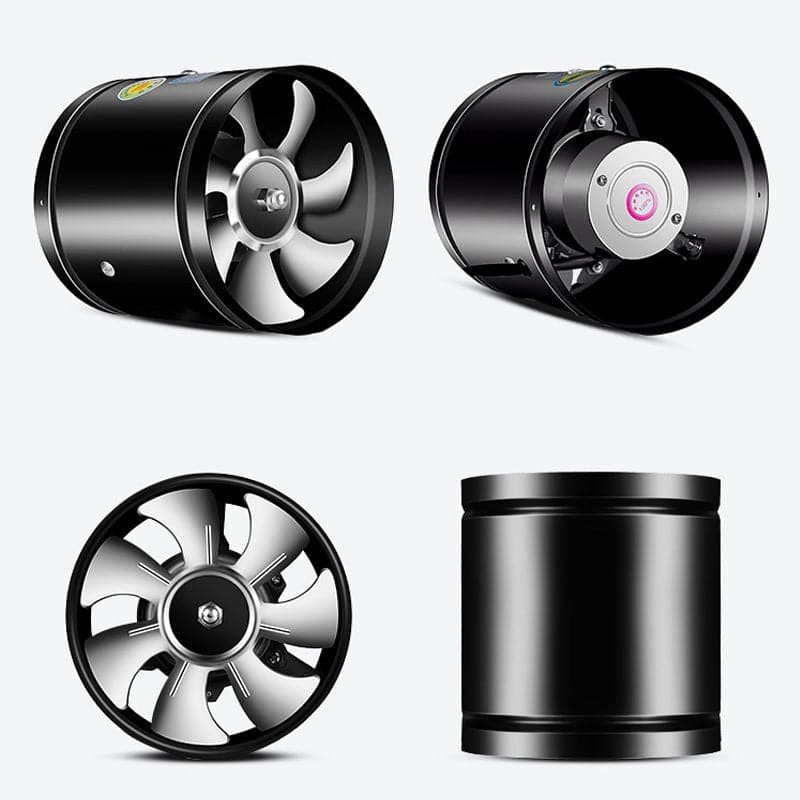 koadclo | Silent Extractor Fan - Wall Metal Kitchen Air Vent