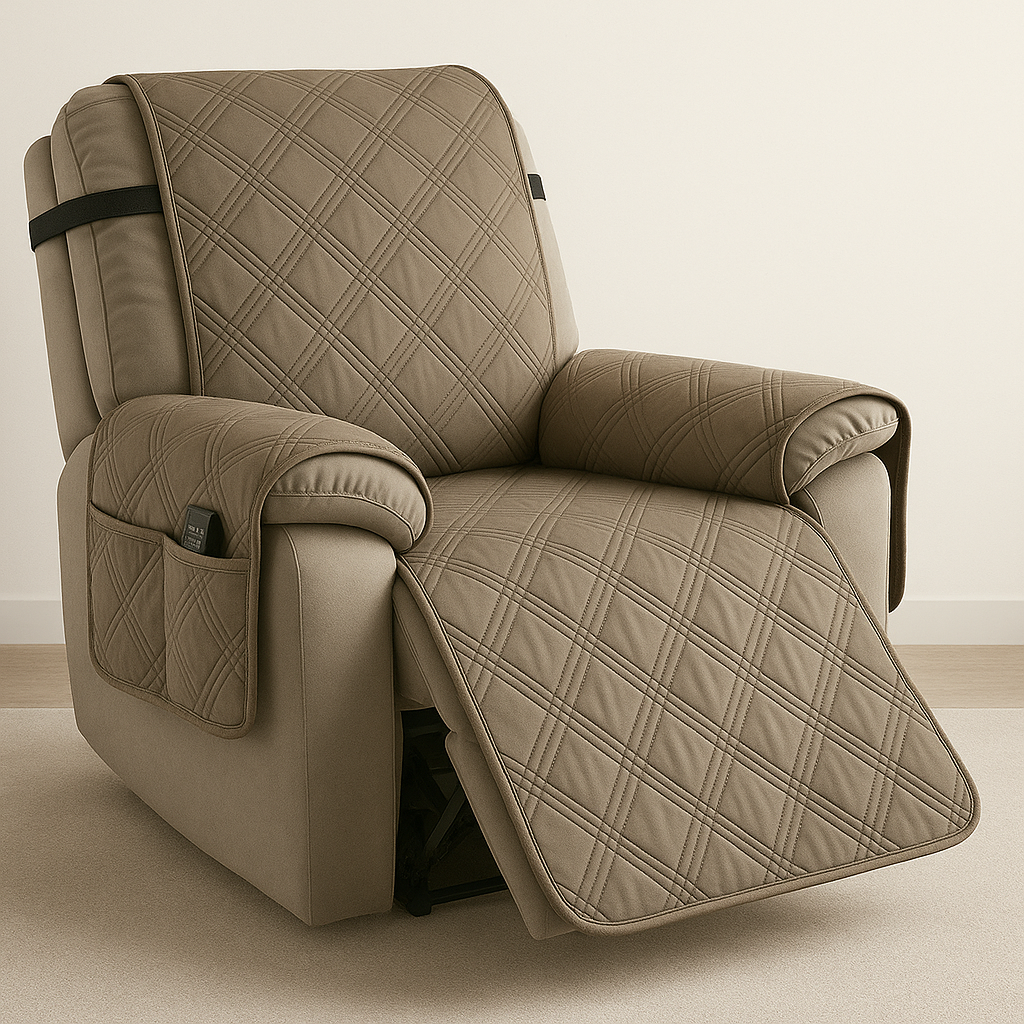 koadclo | Recliner Cover - Quilted Waterproof Armchair Protector