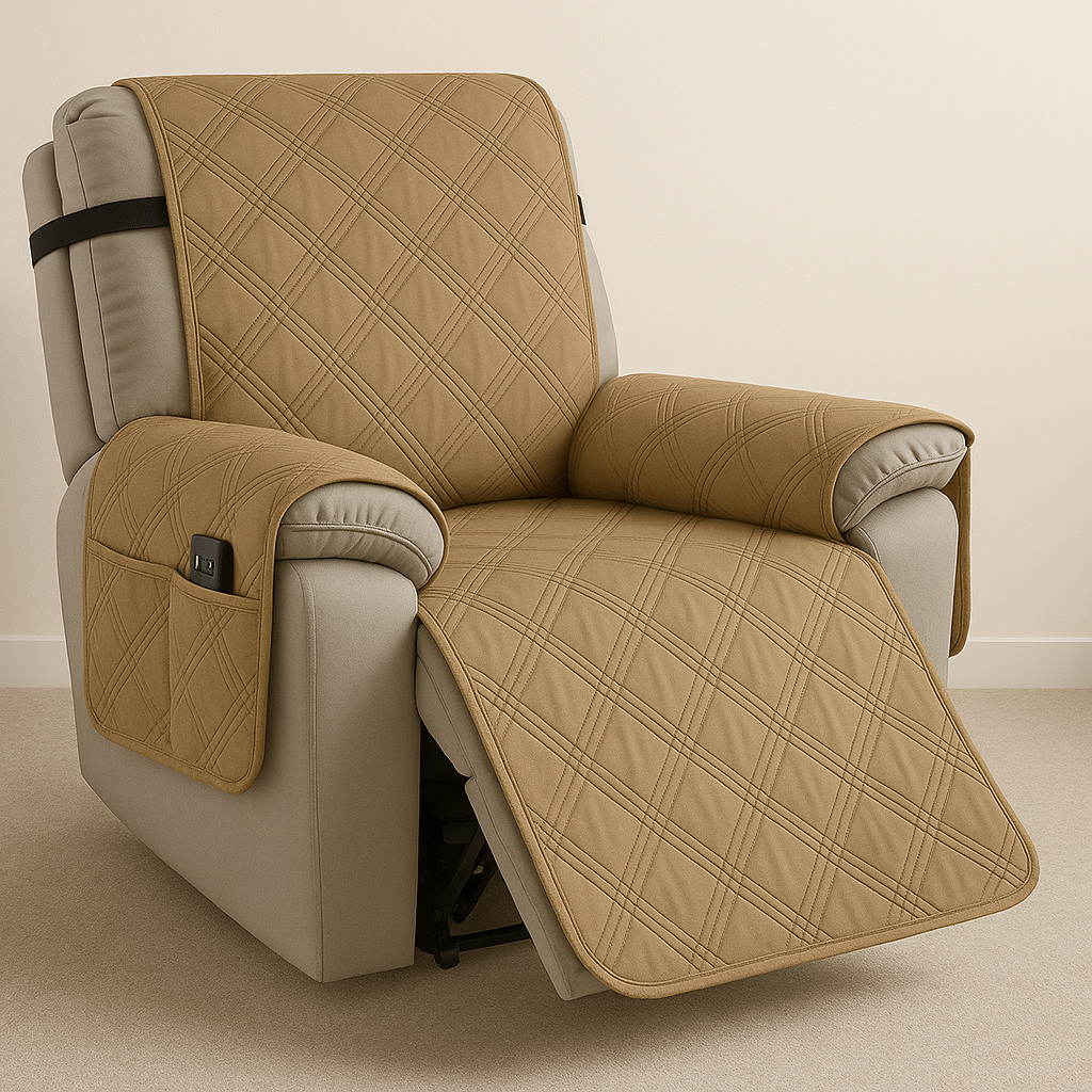 koadclo | Recliner Cover - Quilted Waterproof Armchair Protector