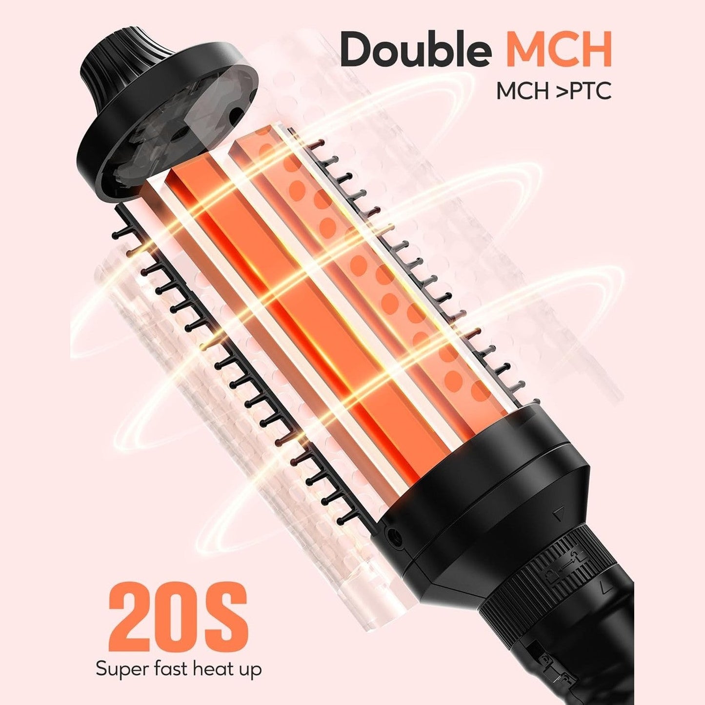 koadclo | Curling Wand - 3-in-1 Ionic Styling Tool for Home