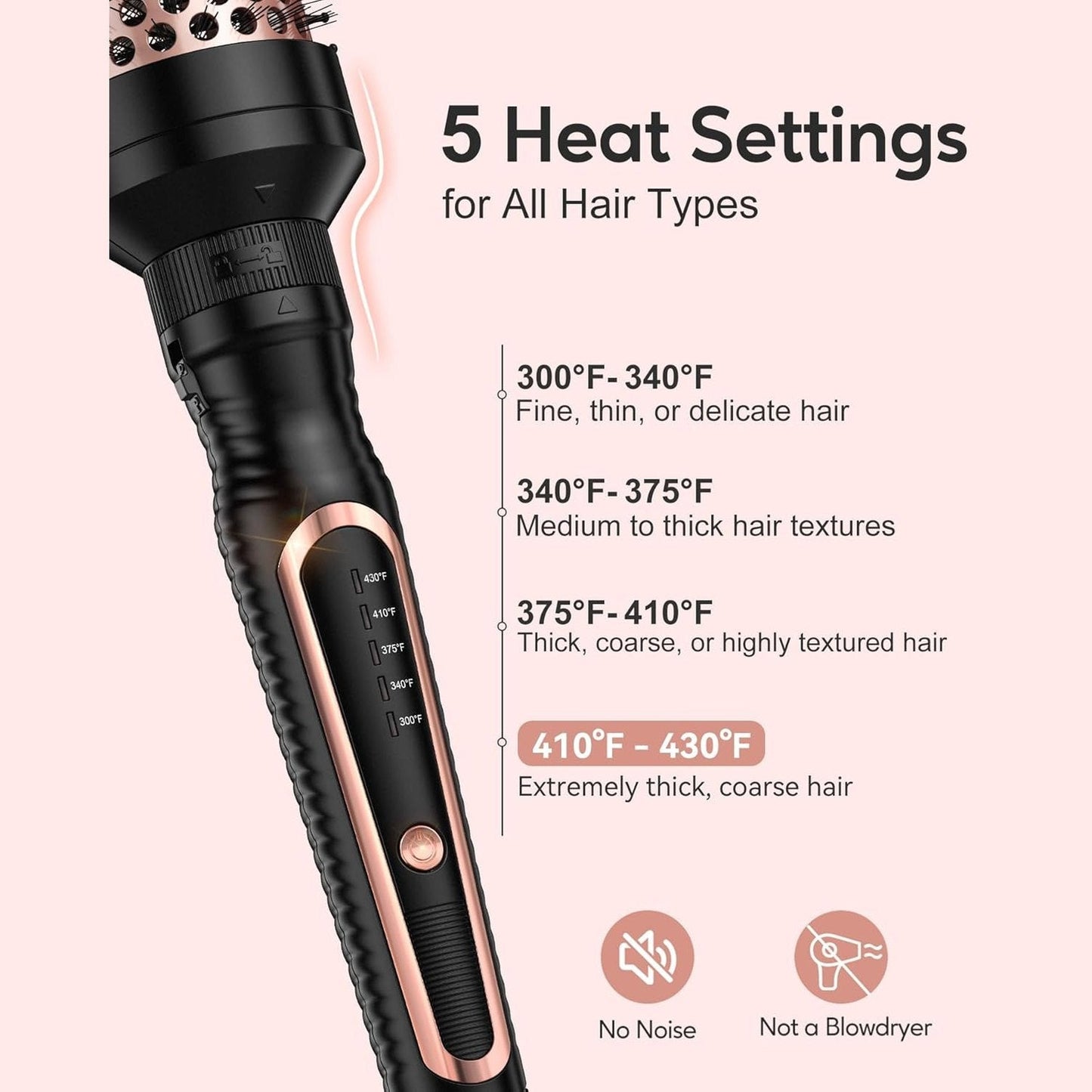 koadclo | Curling Wand - 3-in-1 Ionic Styling Tool for Home