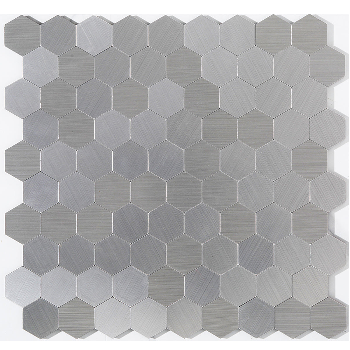 Koadclo | Modern Peel & Stick Metal Mosaic Tile - Hexagon & Subway Options