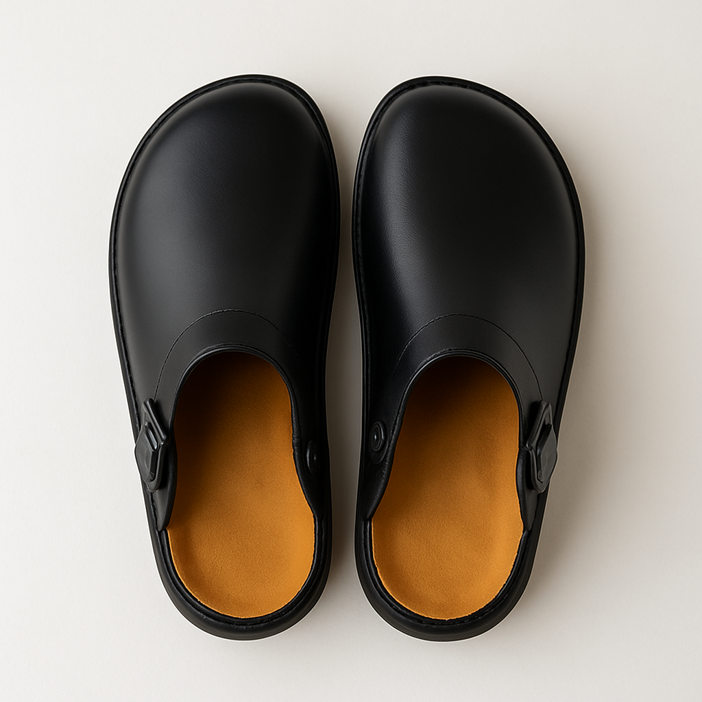 koadclo | Leather Slip On Clogs for Men and Women