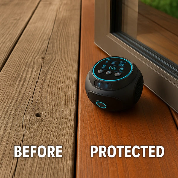 Koadclo | Plug-In Ultrasonic Rat Repellent – Chemical-Free, Silent, Covers Up to 3200 sq. ft. for Indoor & Outdoor Use