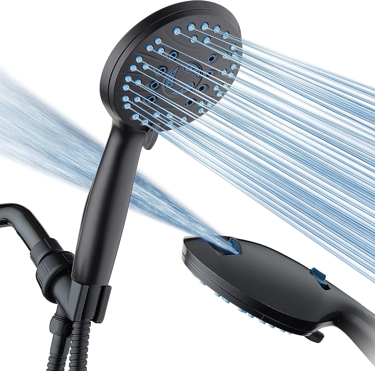 koadclo | Shower Head - Adjustable High Pressure Chrome Set