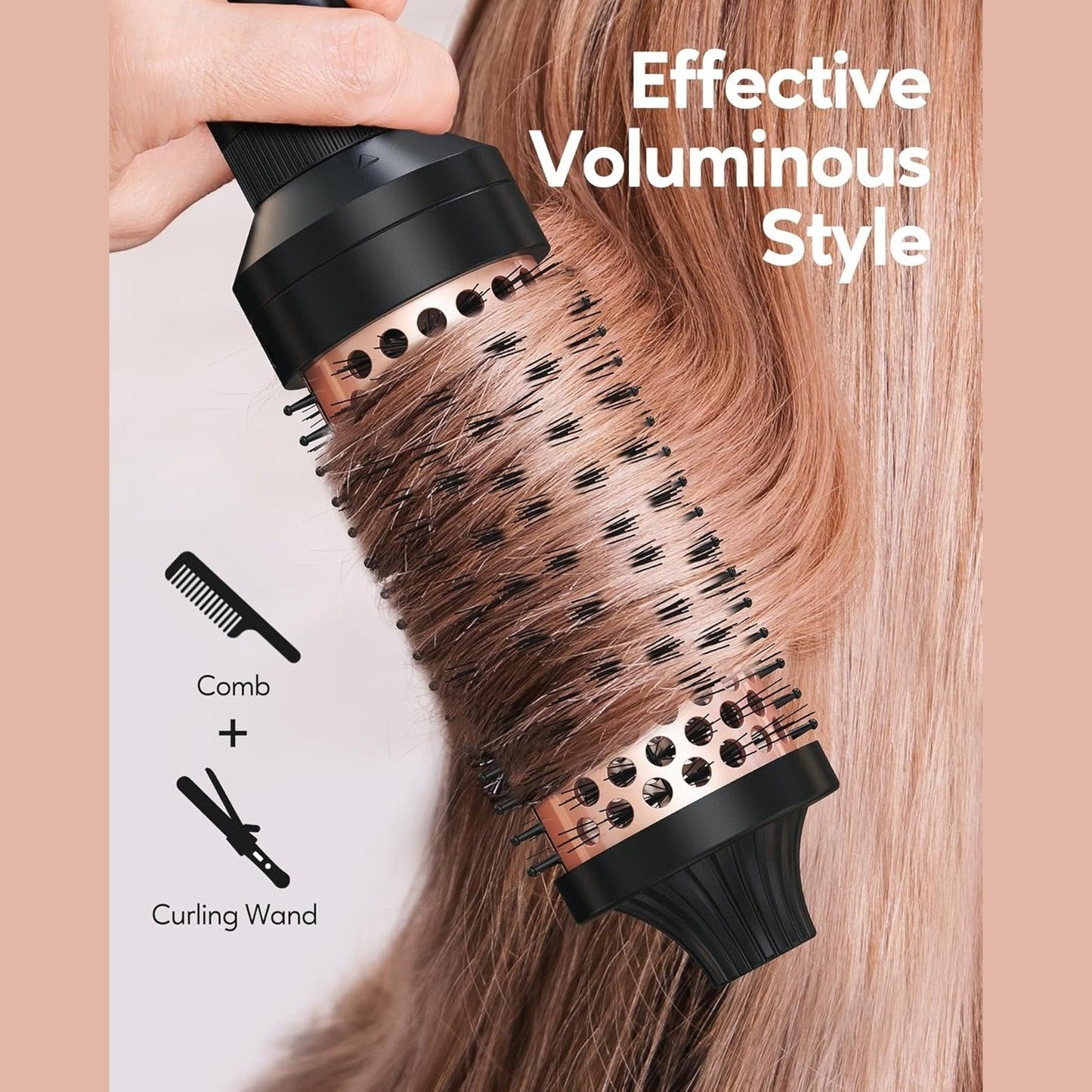 koadclo | Curling Wand - 3-in-1 Ionic Styling Tool for Home