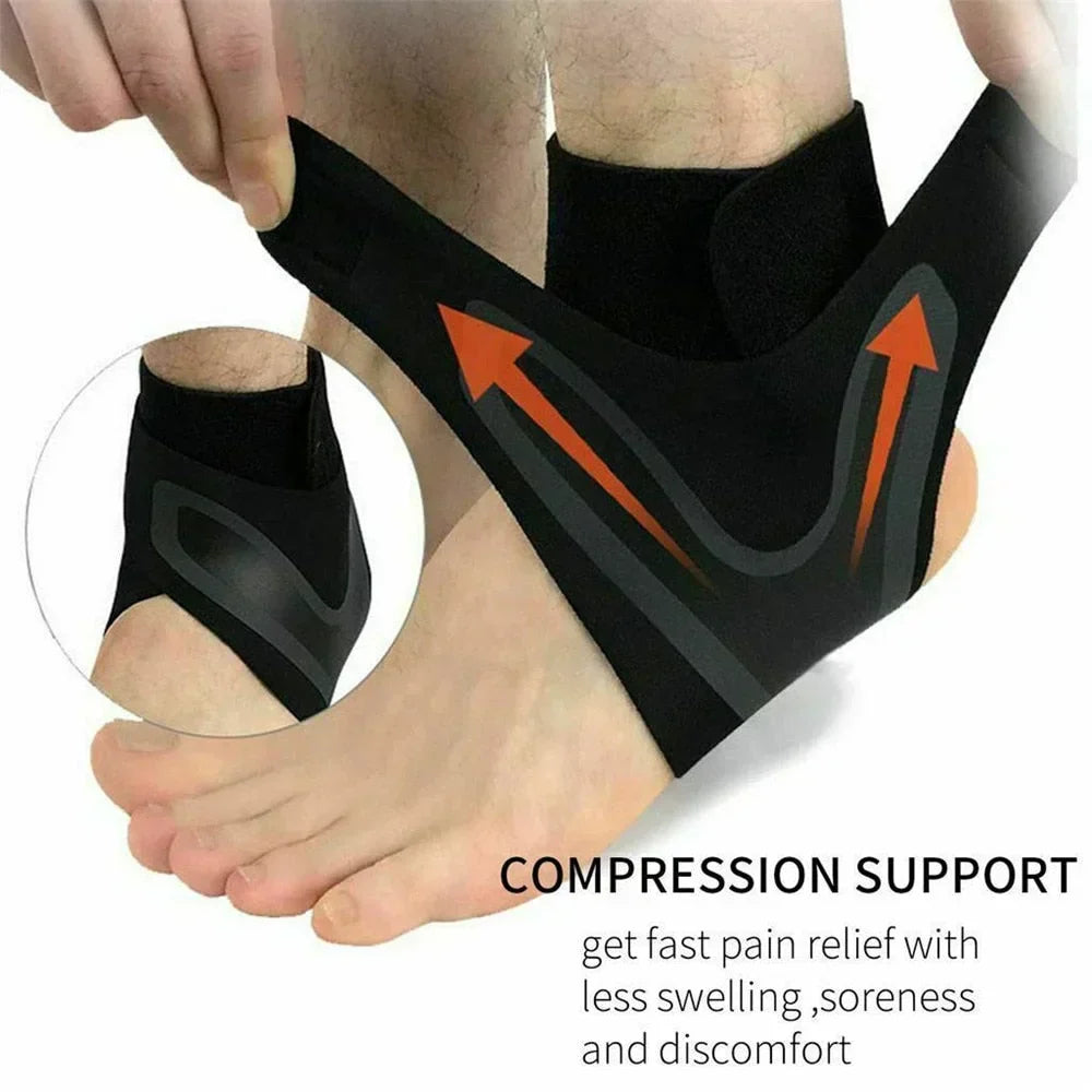 Koadclo | Plantar Ankle Support Wrap – Compression Sleeve for Pain Relief