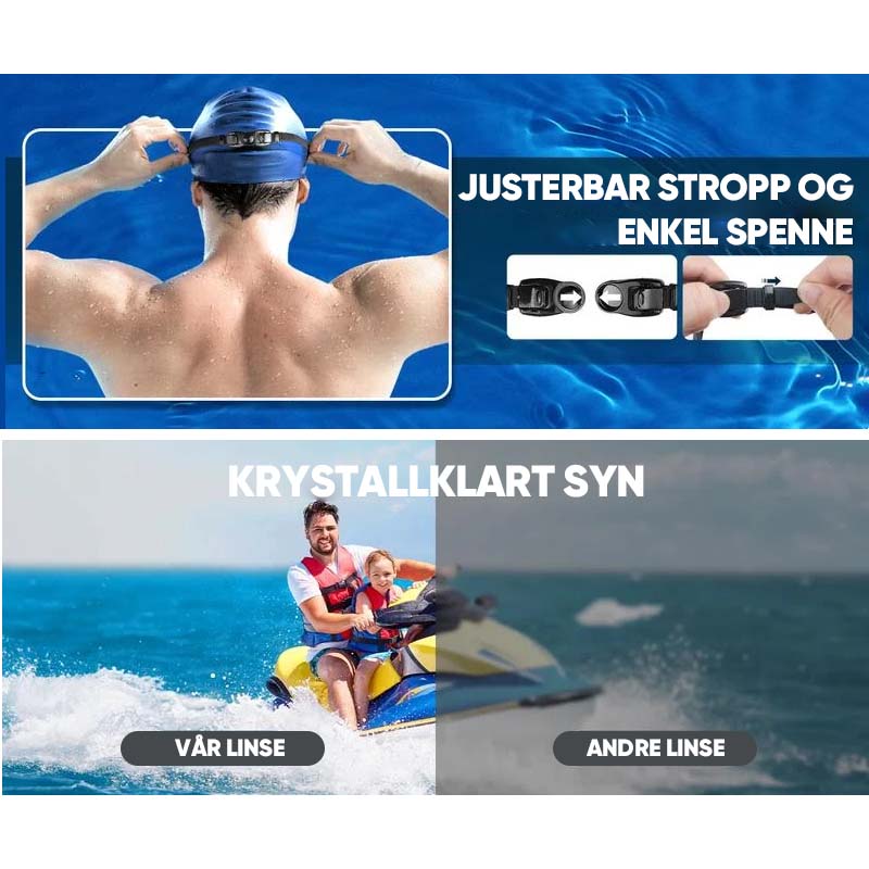 Koadclo | View Anti-Fog Swim Goggles