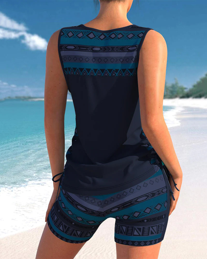 koadclo | Tankini Swimwear Set with Shorts for Women