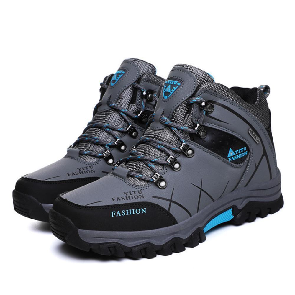 Koadclo | Men's Hiking Shoes with Fur – Winter Waterproof Boots for Outdoor Adventure